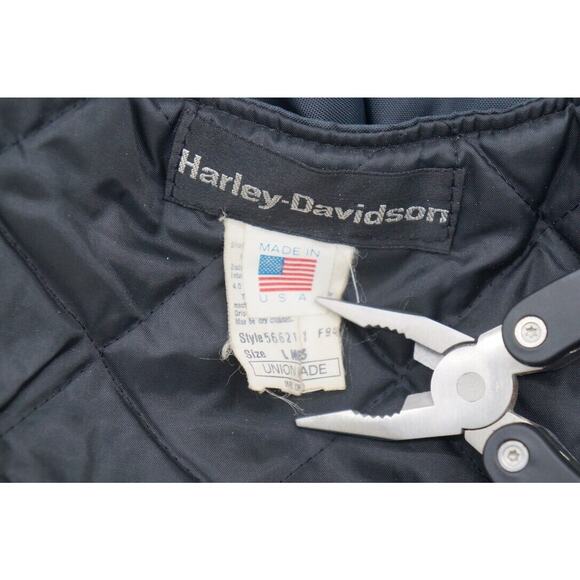 Vintage Harley Davidson mens Motorcycle Snow Nylon Overalls Made in USA L - Picture 5 of 10